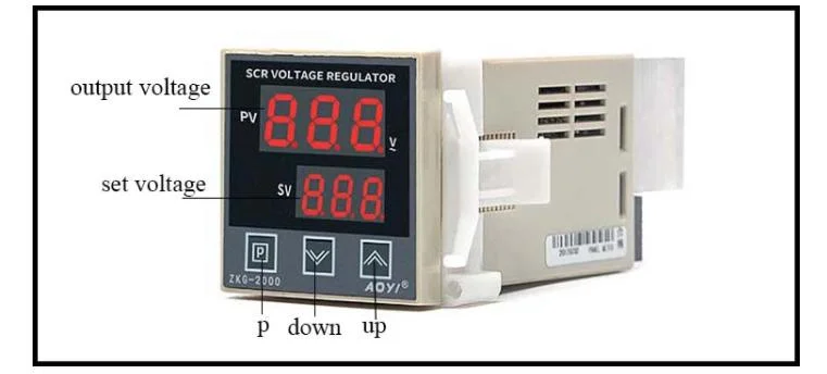 Aoyi Industrial Automatic Zkg-64 Voltage Regulator with LED Display