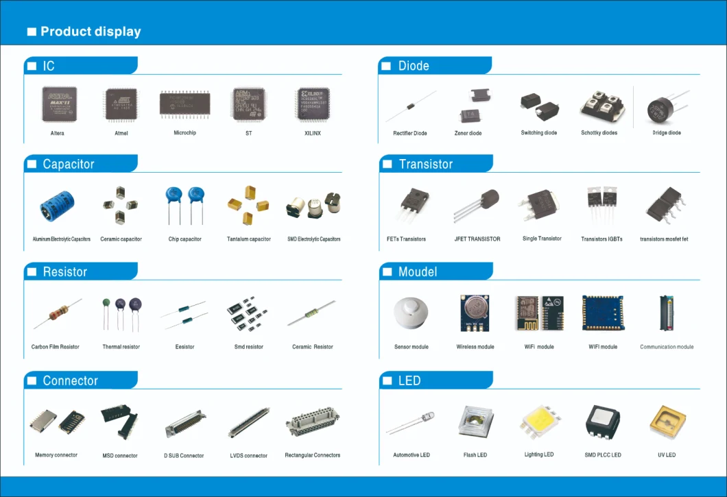 Electronic Components Assembly Capacitors/ Tantalum Capacitors