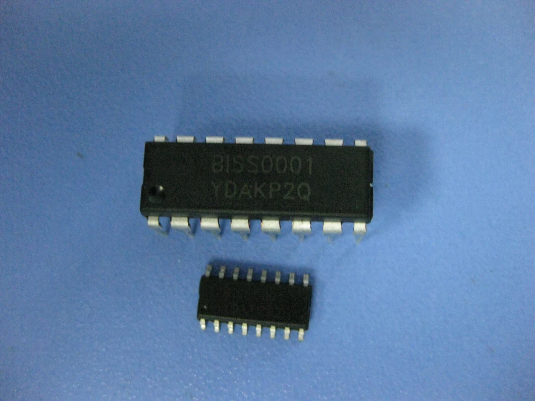 Human Infrared Sensor Chip PIR IC Biss0001 Electronic Components Integrated Circuit for PIR Sensor and Microwave Sensor Module