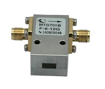 Isolateur large bande de type SMA RF 6-12 GHz