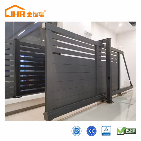 Chine Nouveaux produits les plus vendus en métal Portes noires coulissantes Design Drive Way